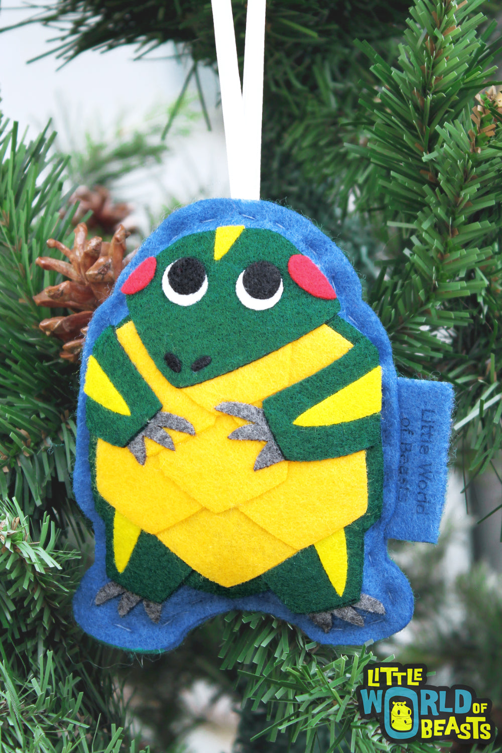 Slider Turtle Ornament