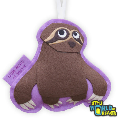 Personalized Christmas Ornament - Sloth
