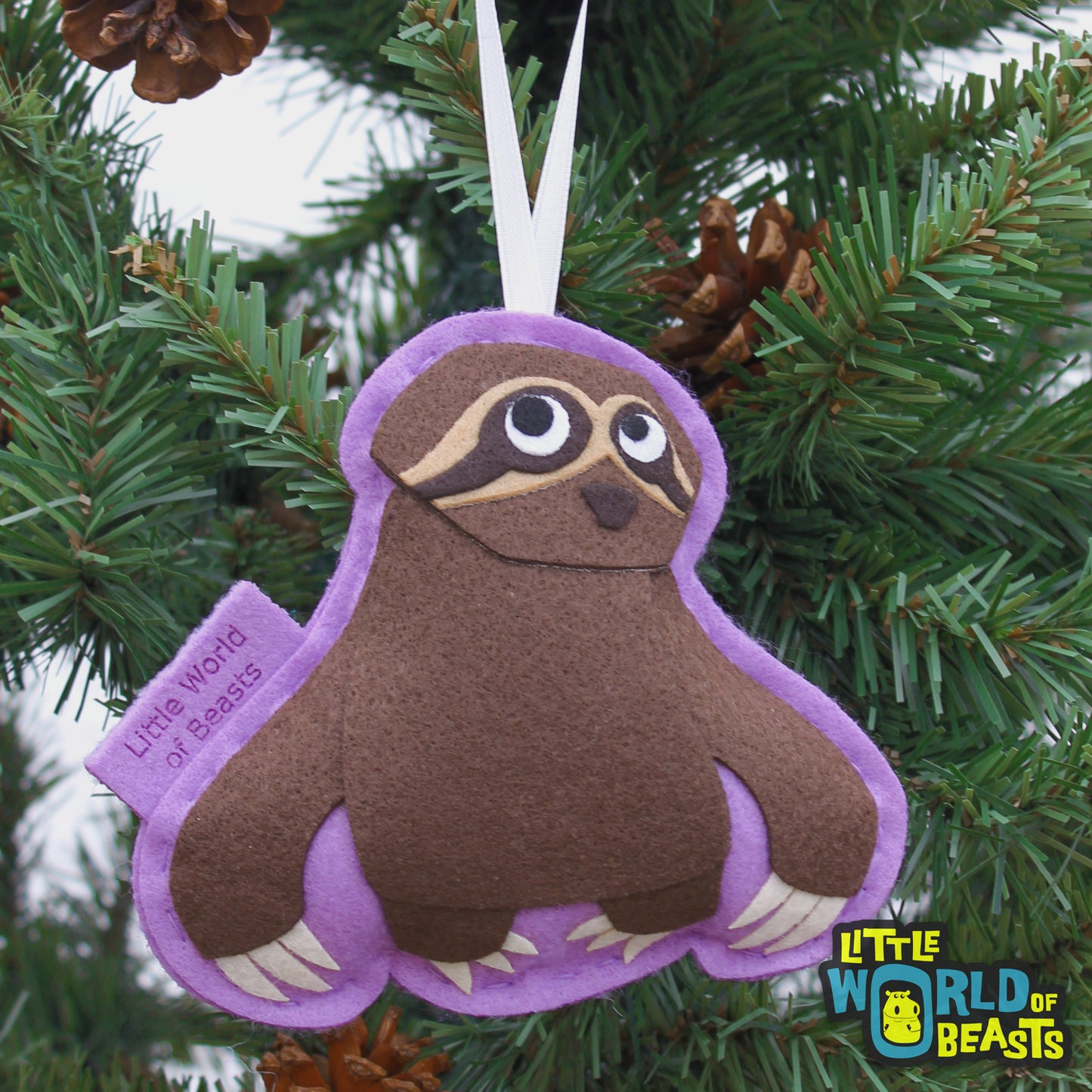 Christmas Ornament - Sloth 