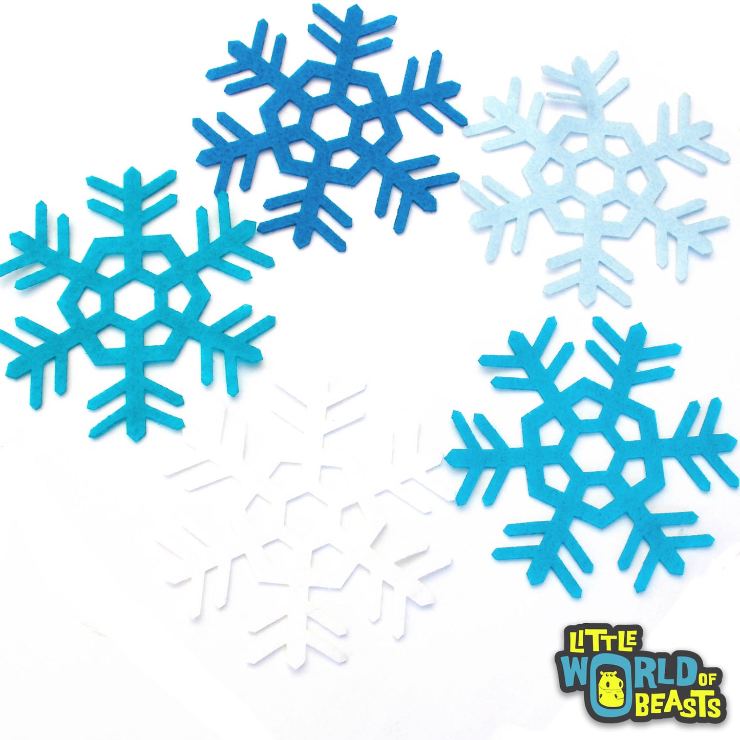 Snowflake Felt Shape