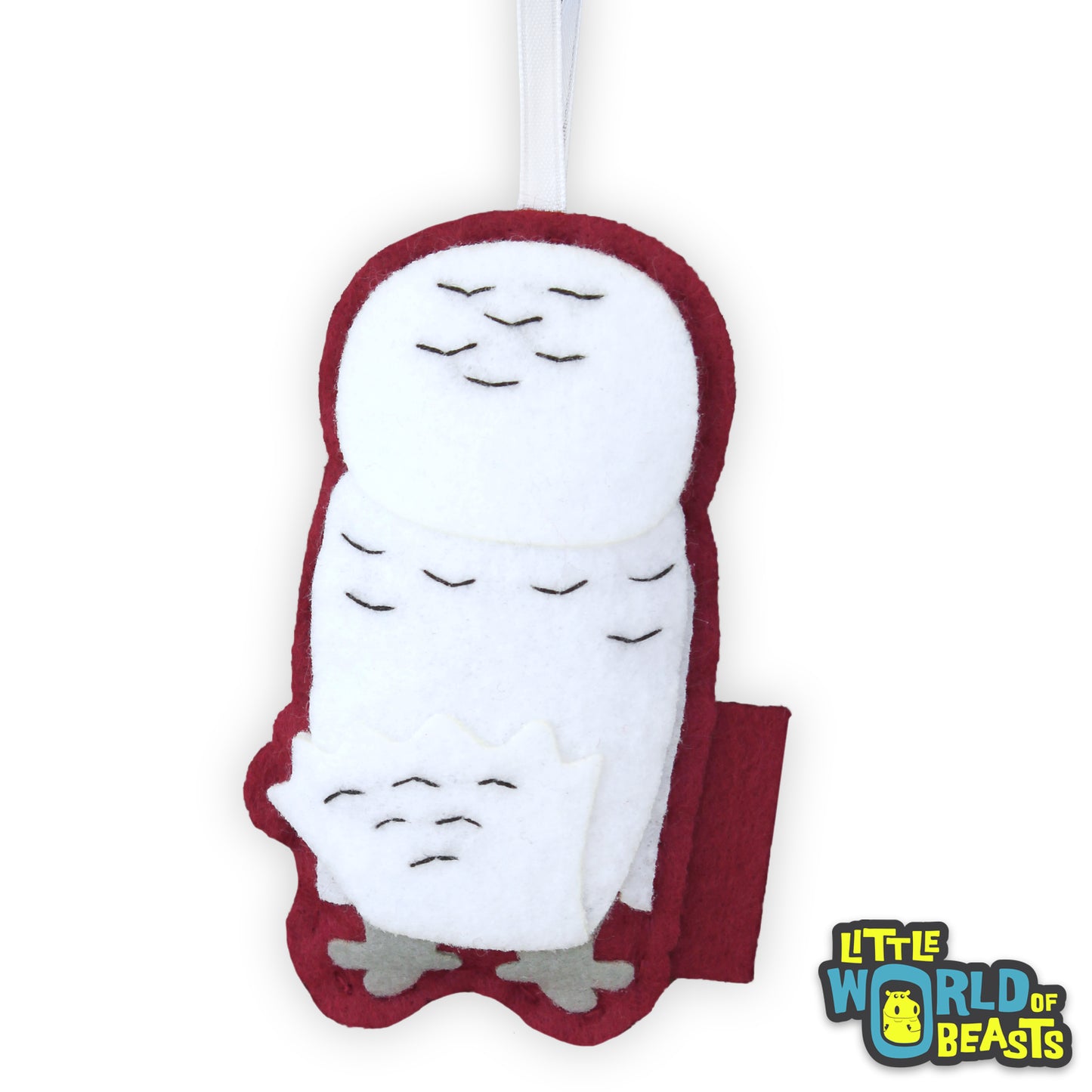 Snowy Owl - Christmas Ornament