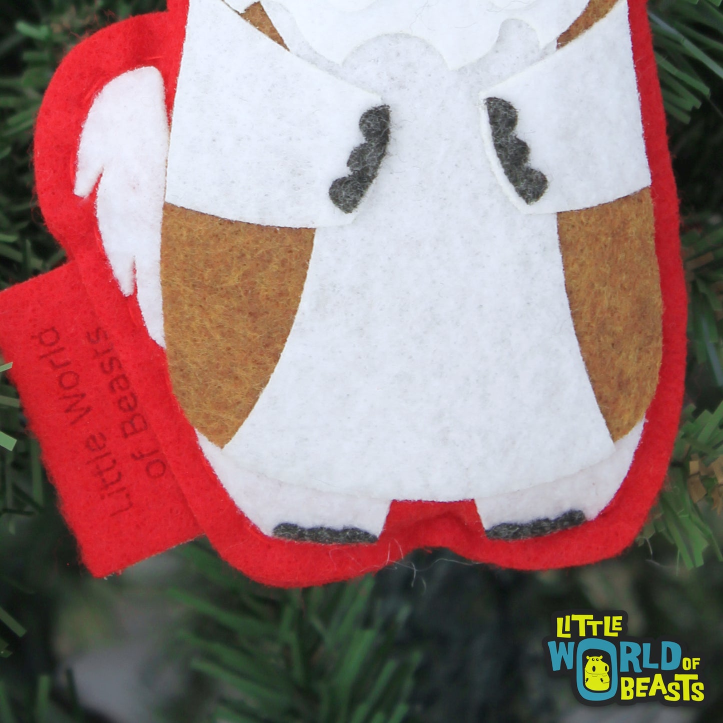 Saint Bernard Dog Ornament 