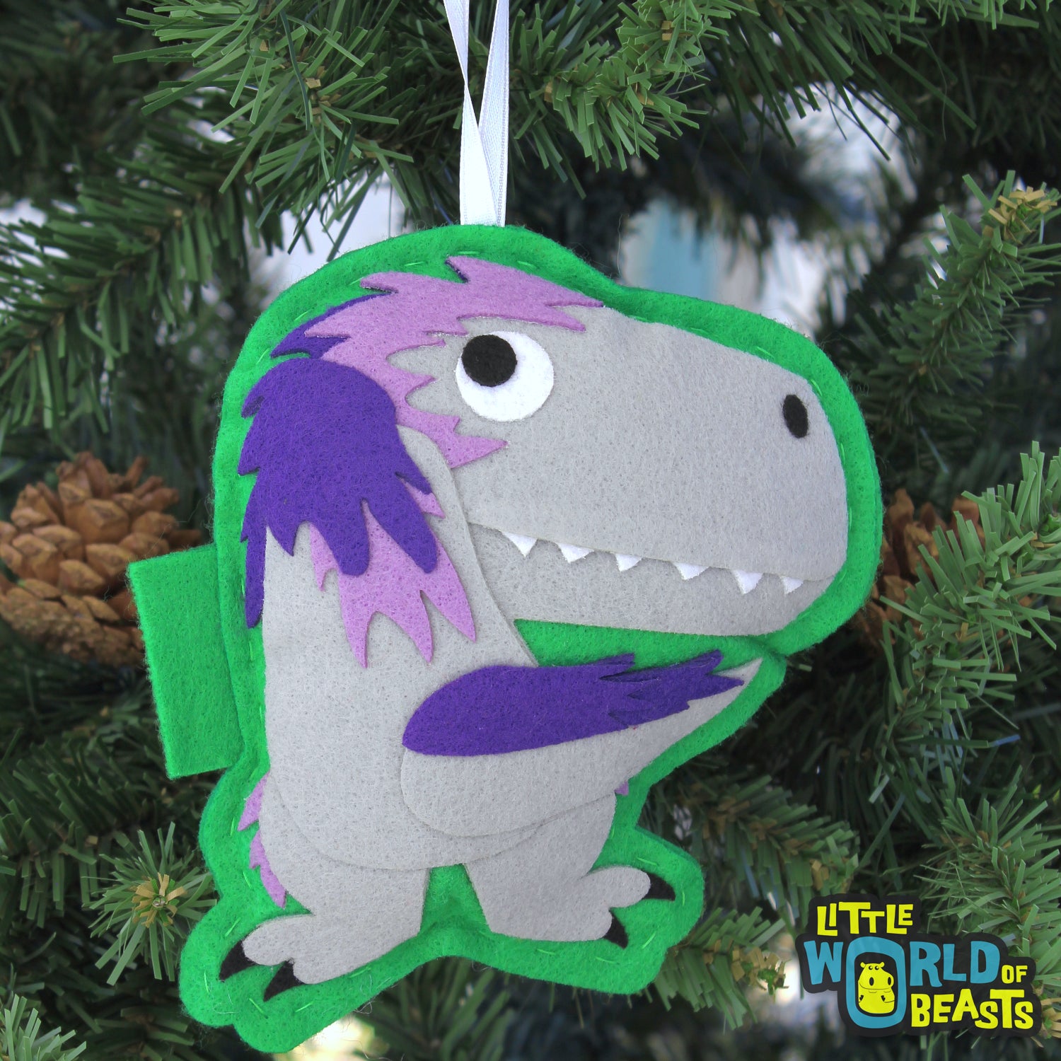 T-Rex Dinosaur Ornament 