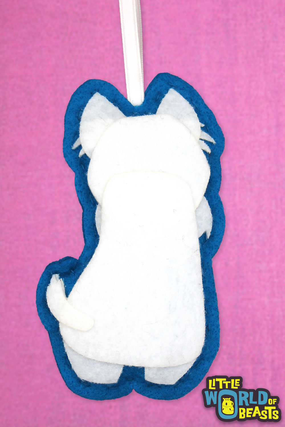 Little World of Beasts - Westie - Felt Dog Christmas Ornament