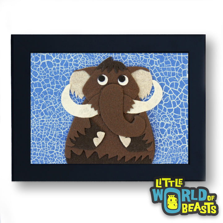 Wooly Mammoth Framed