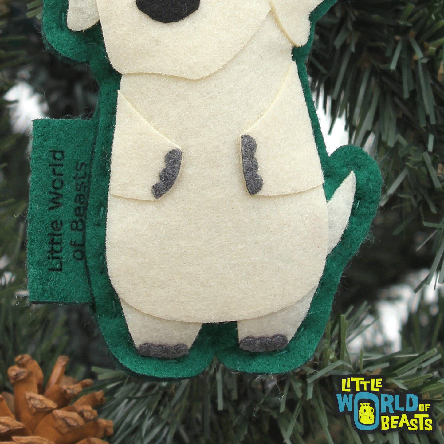 Dog Ornament - Yellow Lab