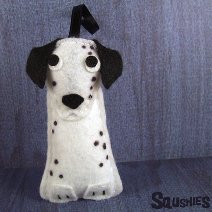 Dalmatian - Felt Dog Ornament