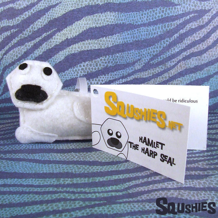 Squshies - Hamlet the Baby Harp Seal