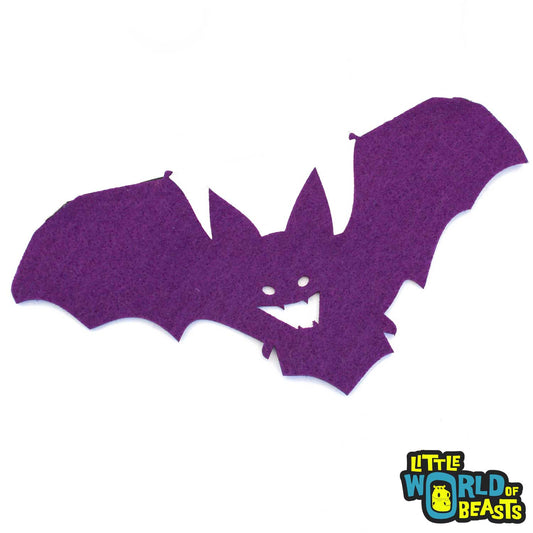 Flying Bat- Felt Laser Cut Shape - Halloween