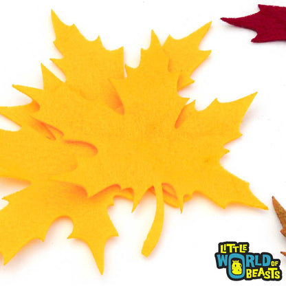 Maple Leaf - Laser Cut Autumn Felt Shape 