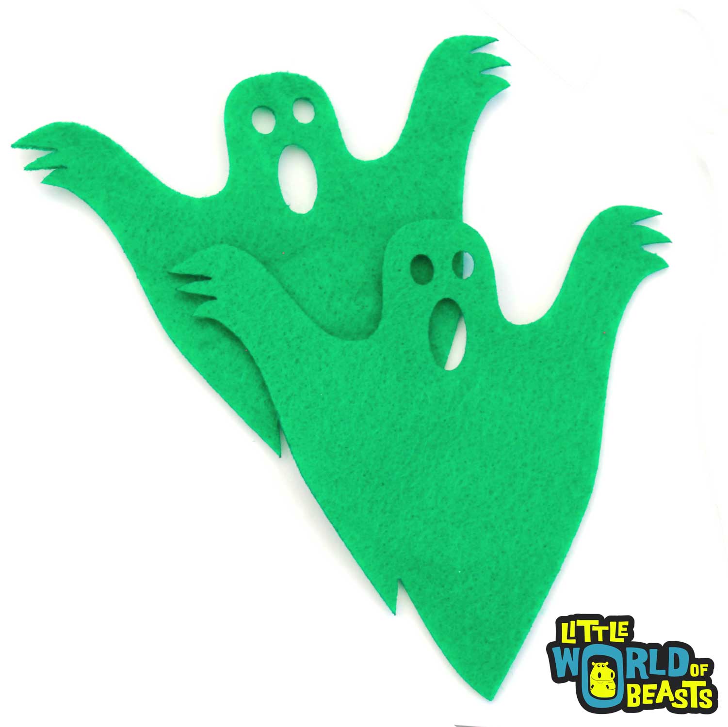 Spooky Ghost - Felt Halloween Shapes